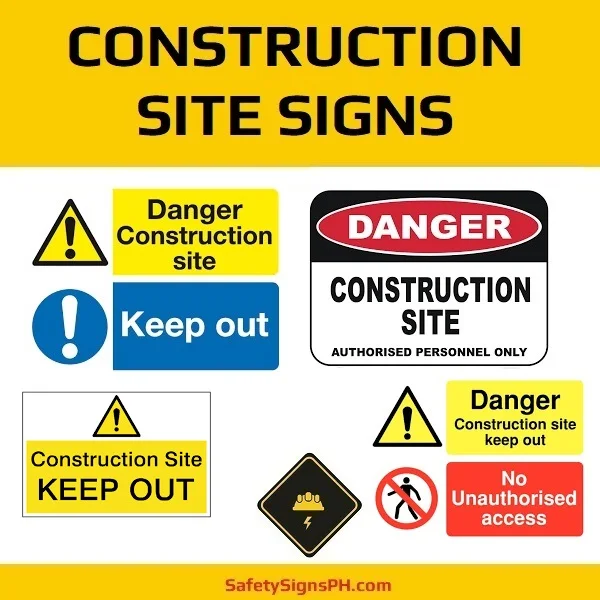Construction Site Signs